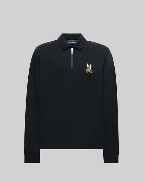 Psycho Bunny Daniel Quarter Zip Sweatshirt