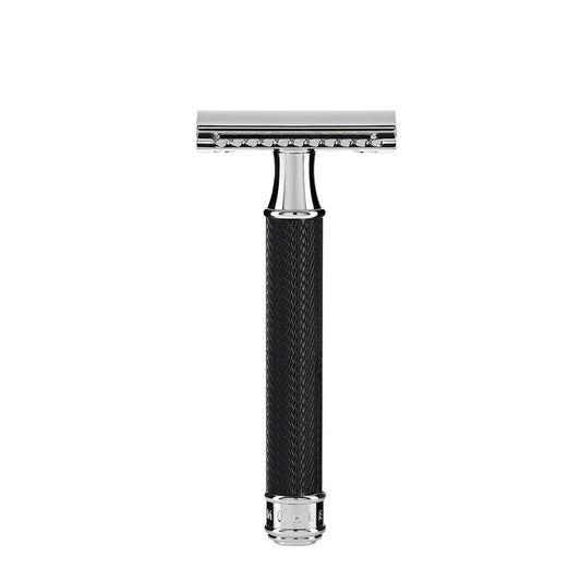 MÜHLE TRADITIONAL Black Chrome R89 Safety Razor - Closed Comb