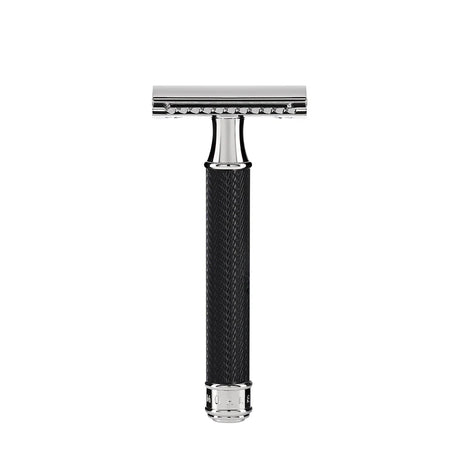 MÜHLE TRADITIONAL Black Chrome R89 Safety Razor - Closed Comb