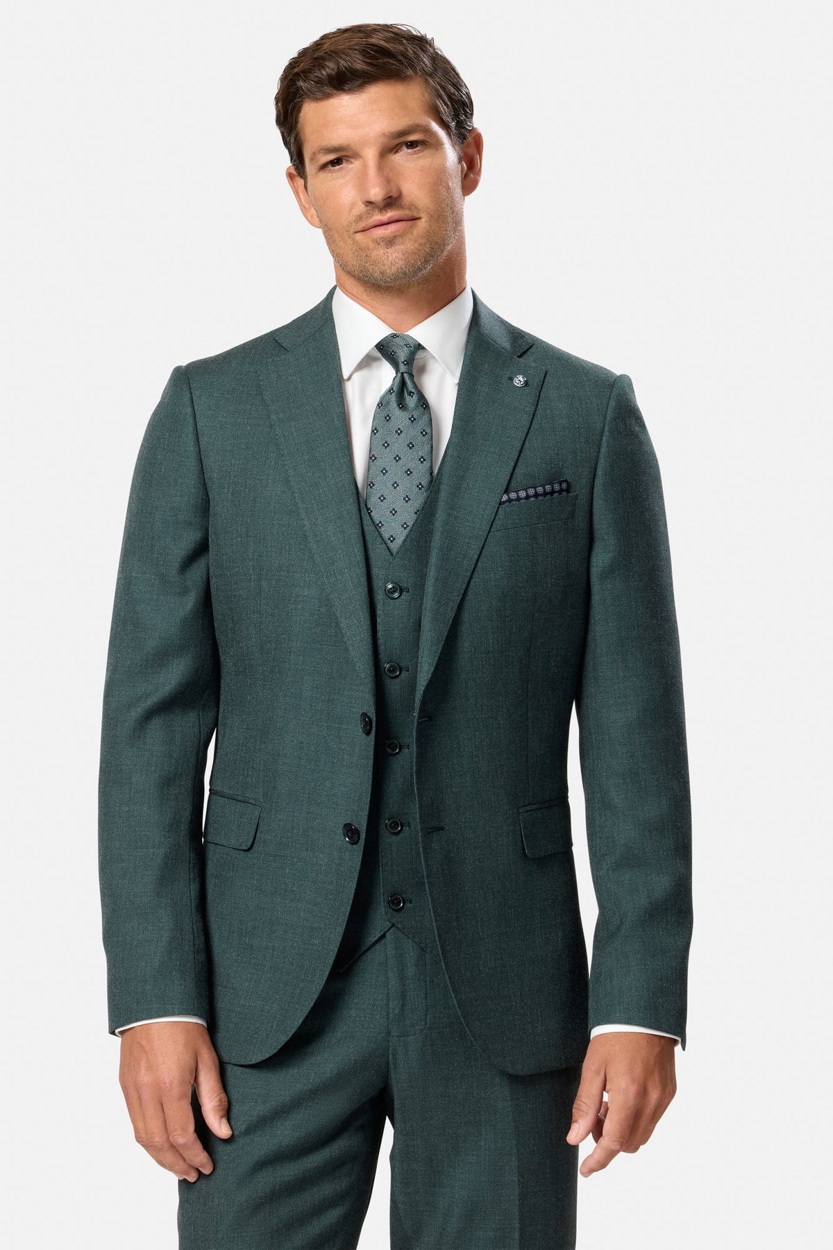 Benetti Signature "Marco" Forest 3-piece Suit