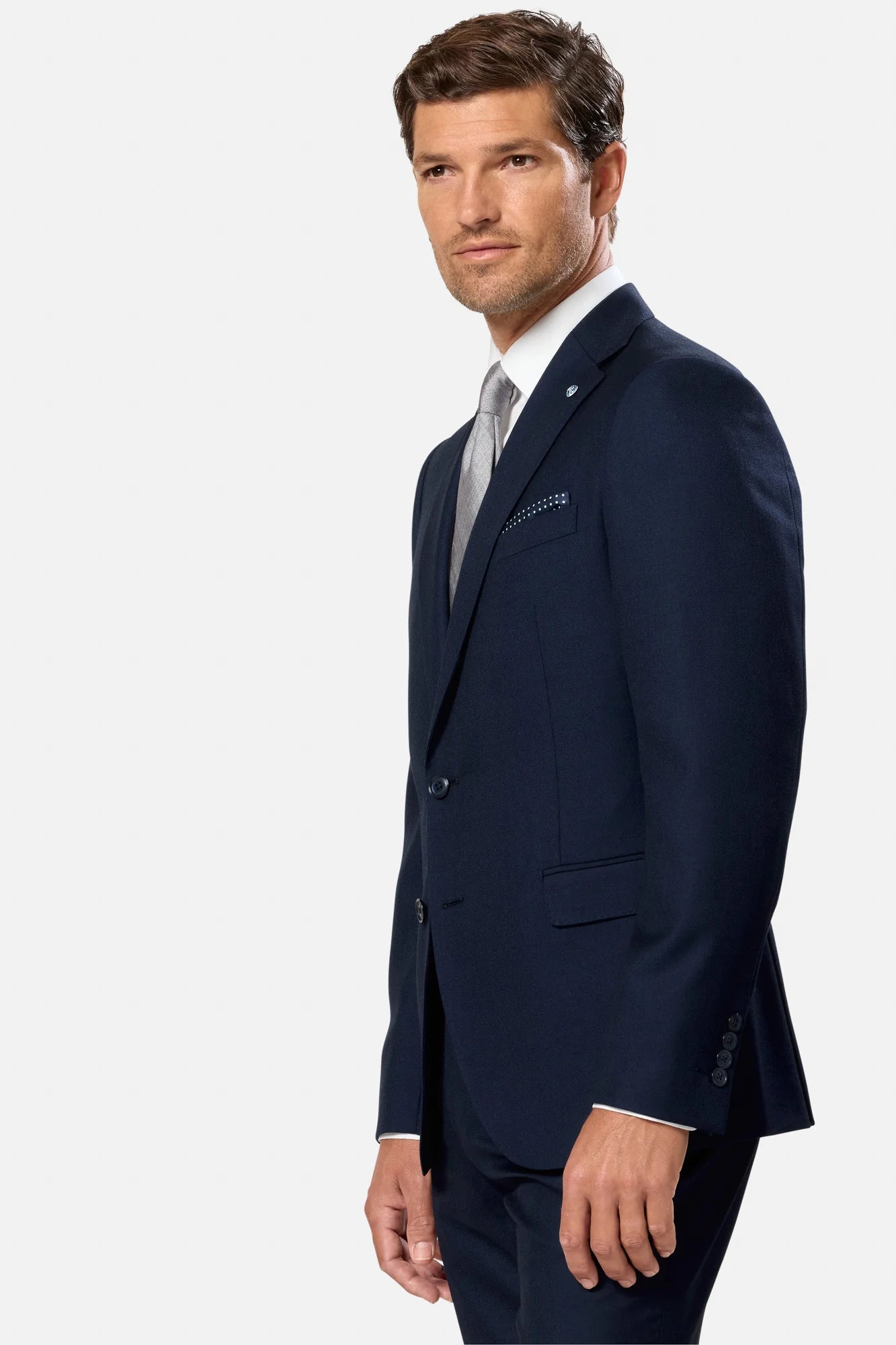 Benetti Signature "Marco" Ink Blue 3-piece Suit