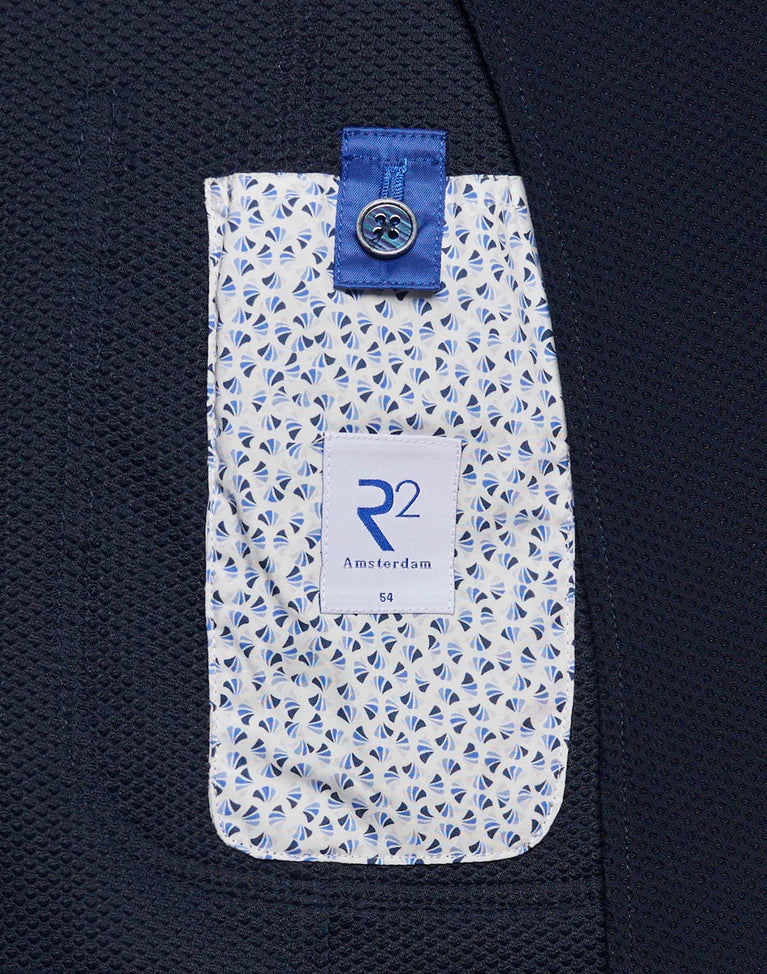 R2 Amsterdam Summer Travel Jacket - Navy