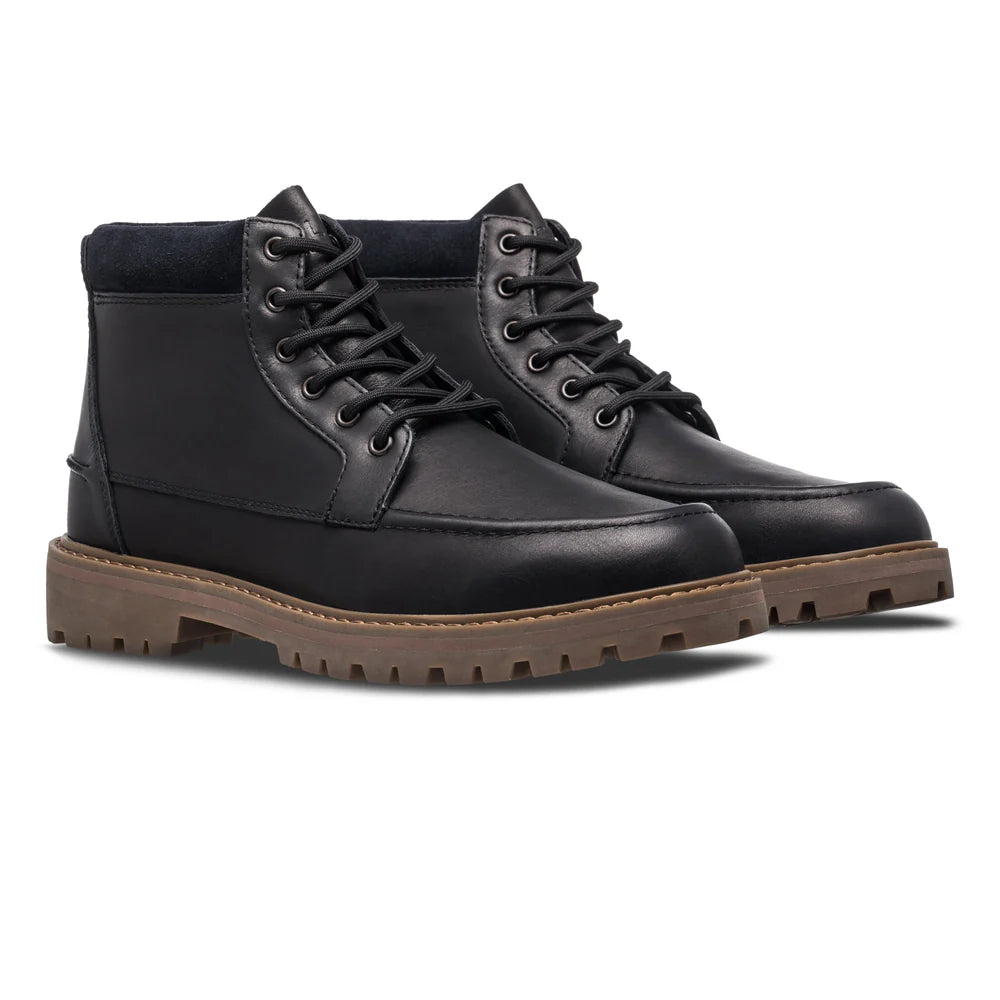 CLAE ROMARE Antique Black Leather Boot