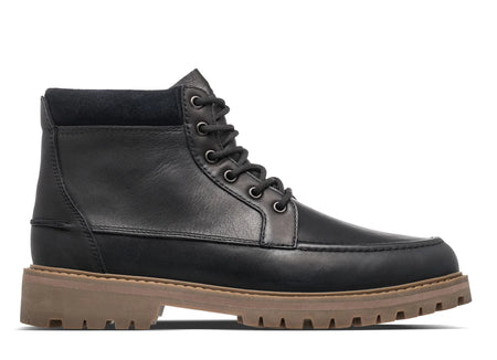 CLAE ROMARE Antique Black Leather Boot