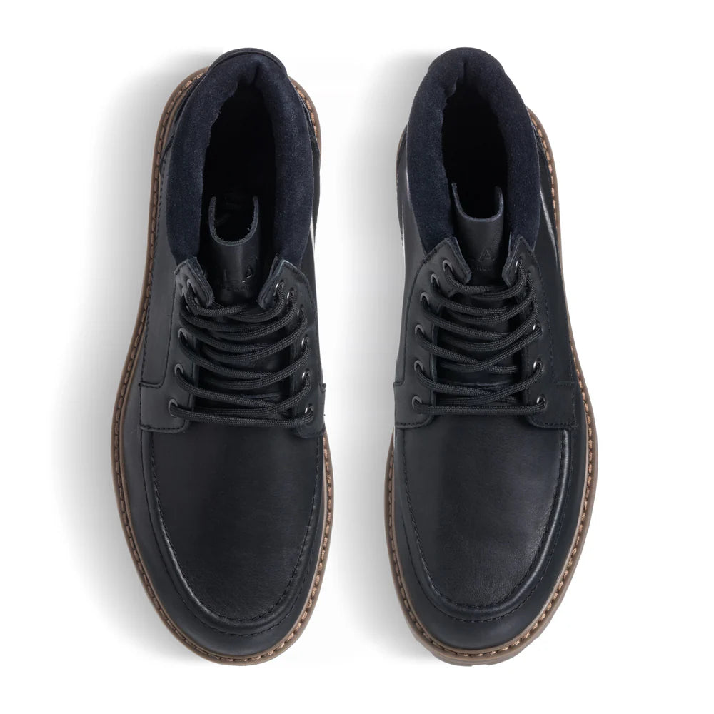 CLAE ROMARE Antique Black Leather Boot