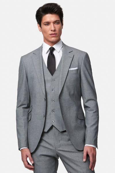 Benetti Regency "Stanley" Grey 3 piece Suit