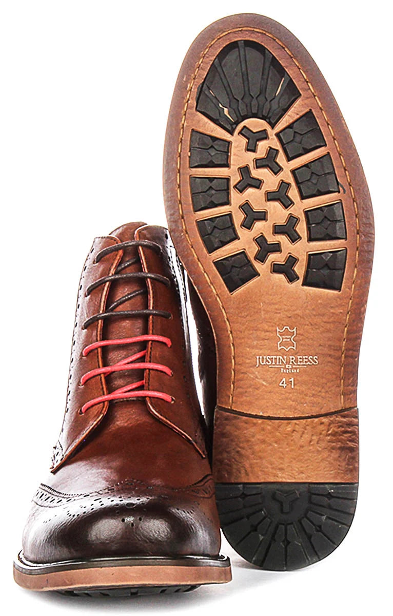Justin Reess PATRICK TAN BROGUE BOOTS
