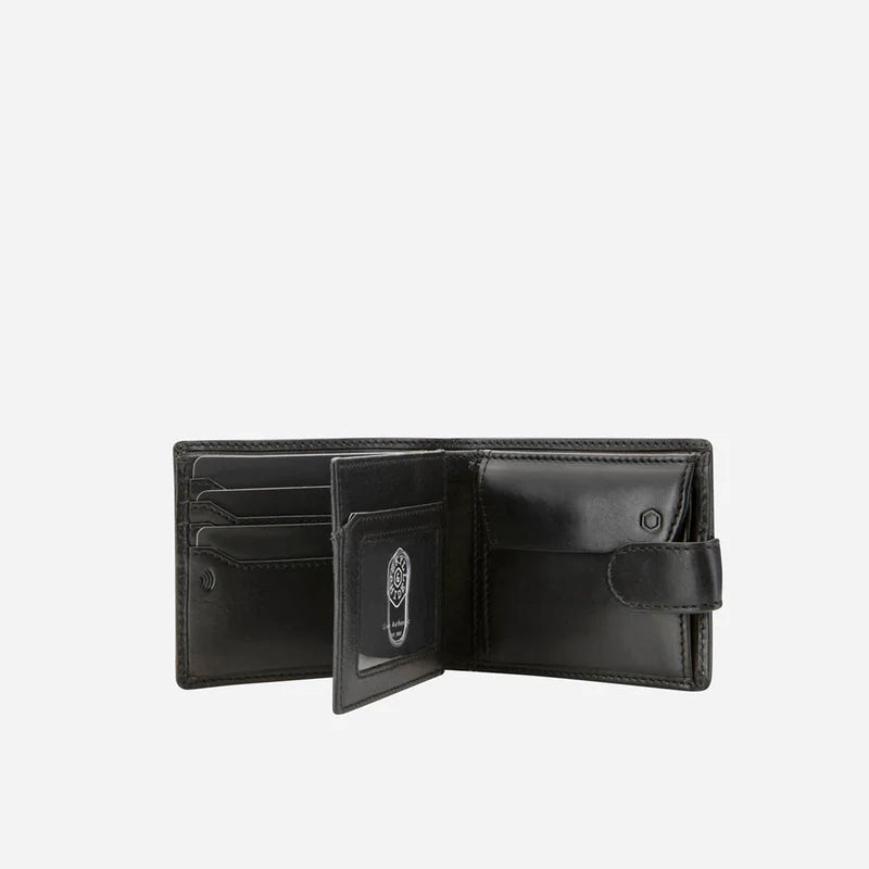 Jekyll and Hyde Bifold Wallet With Coin And ID Window