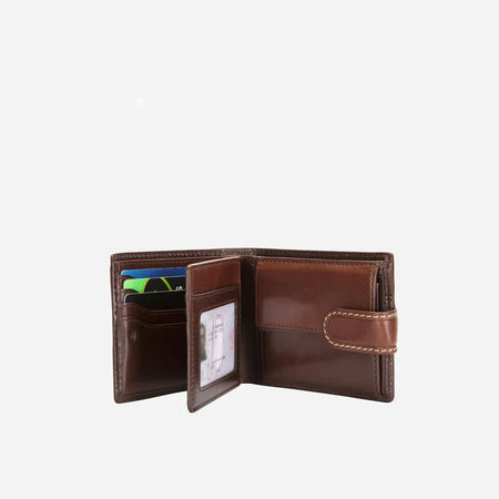 Jekyll and Hyde Bifold Wallet With Coin And ID Window