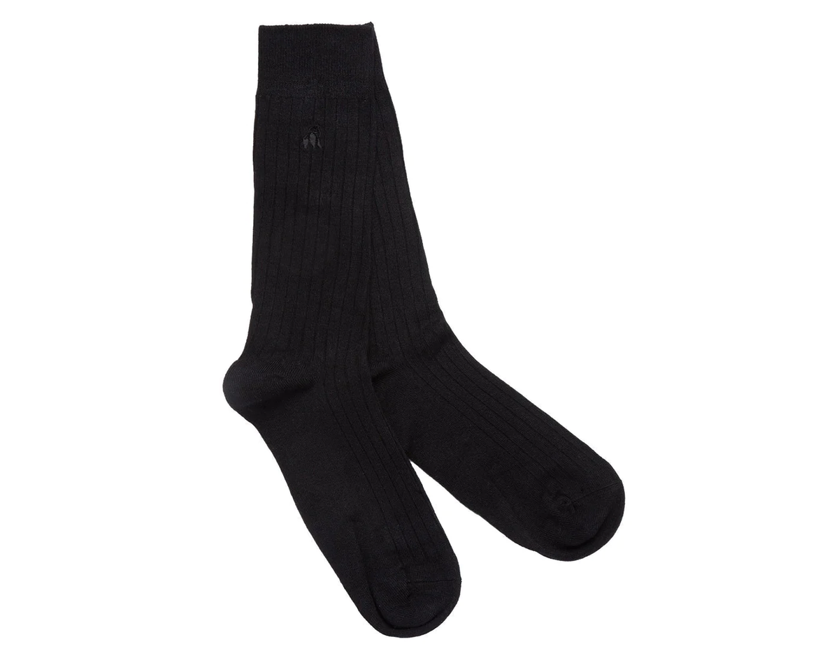 Swole Panda Men's Bamboo Socks (size12-15)