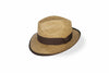 Denton Brown Toyo Straw Summer Panama Style Hat