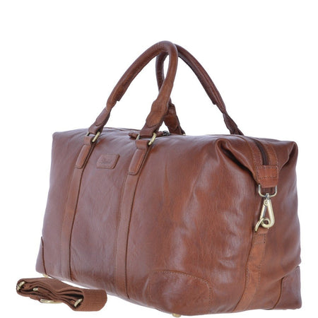 Ashwood G-36 Large Leather Vintage Holdall