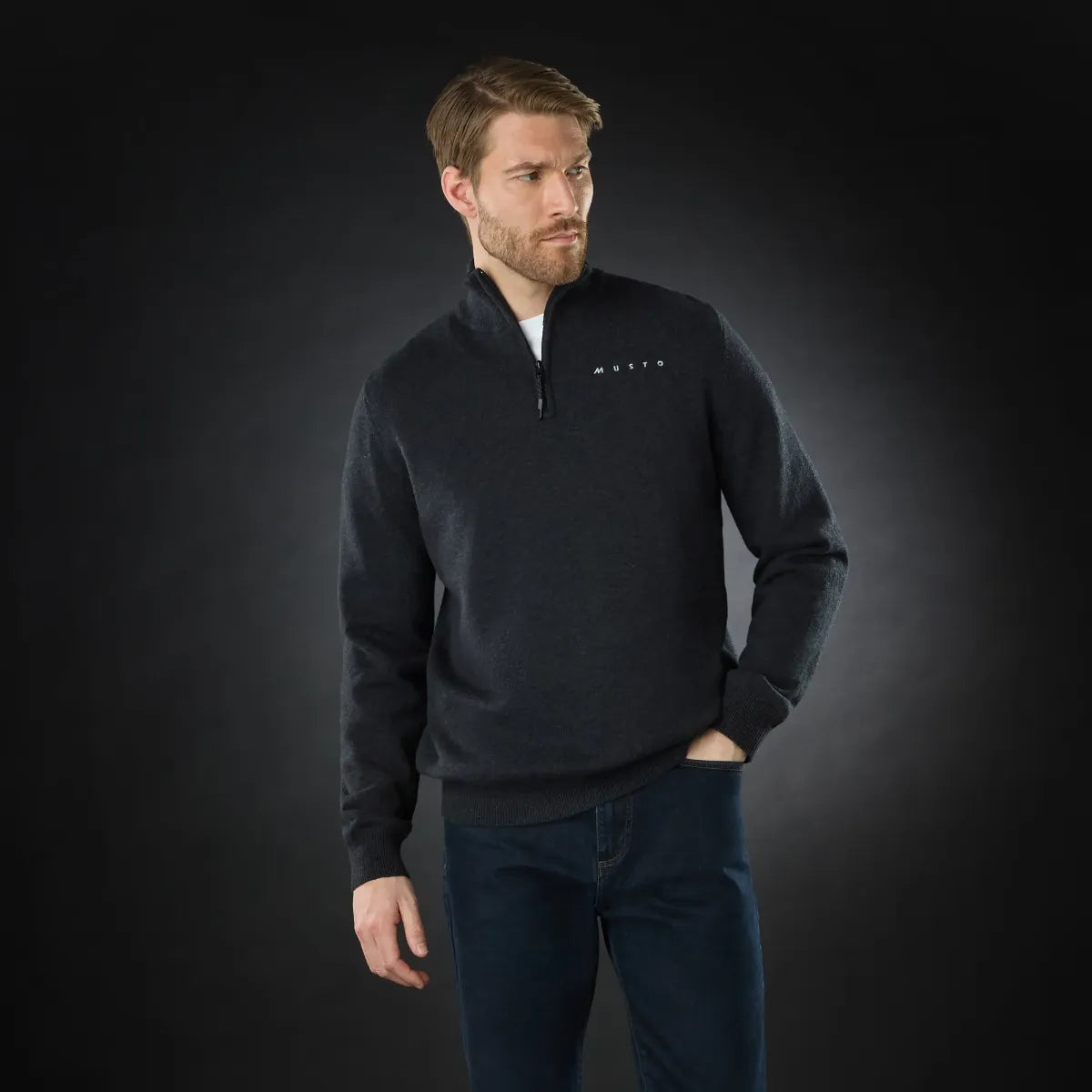 MUSTO MEN'S EVO WINDPROOF KNIT