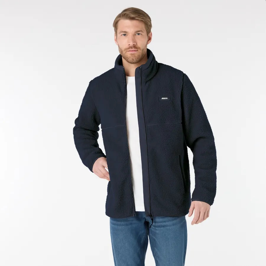 Musto MEN'S COVE DEEP PILE FLEECE JACKET