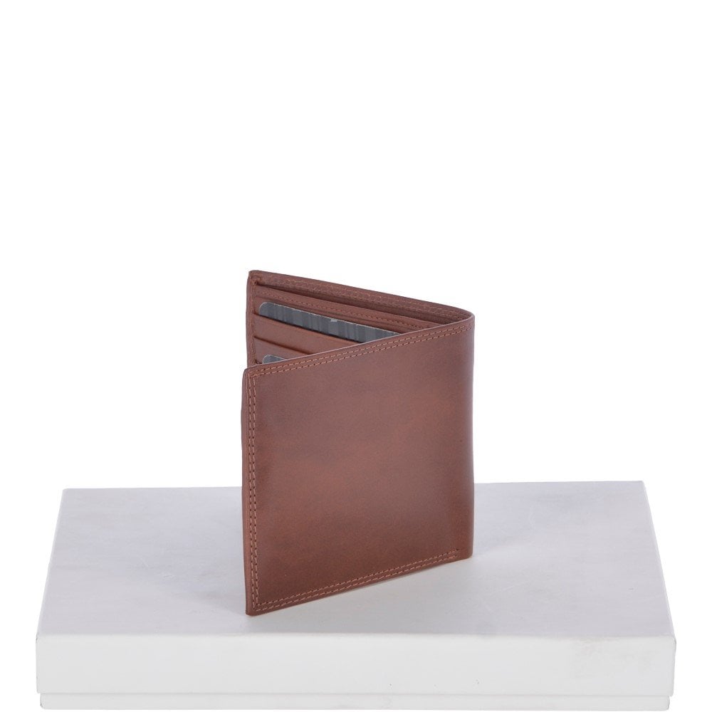 Ashwood  Leather Classic 8 Card Billfold Wallet