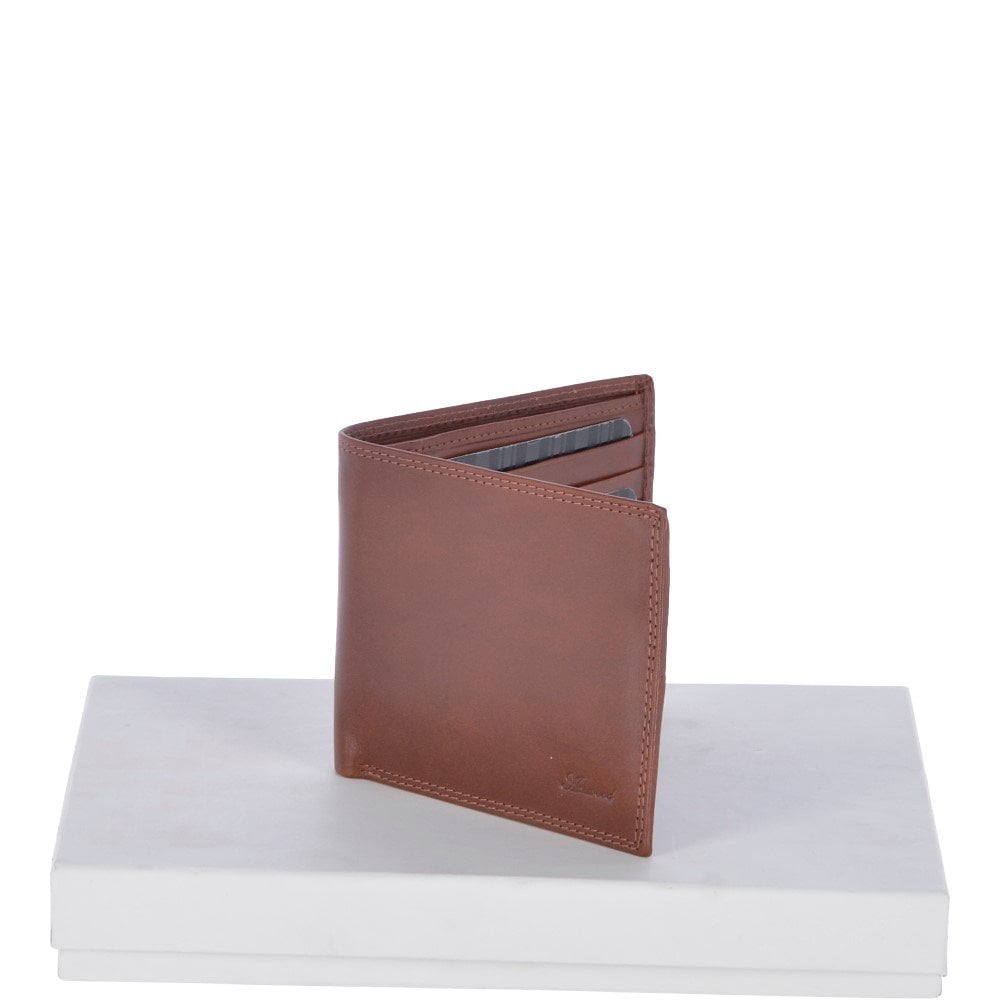 Ashwood  Leather Classic 8 Card Billfold Wallet