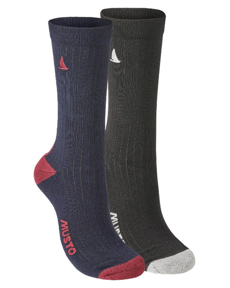 MUSTO MARINA 2 PACK SOCK