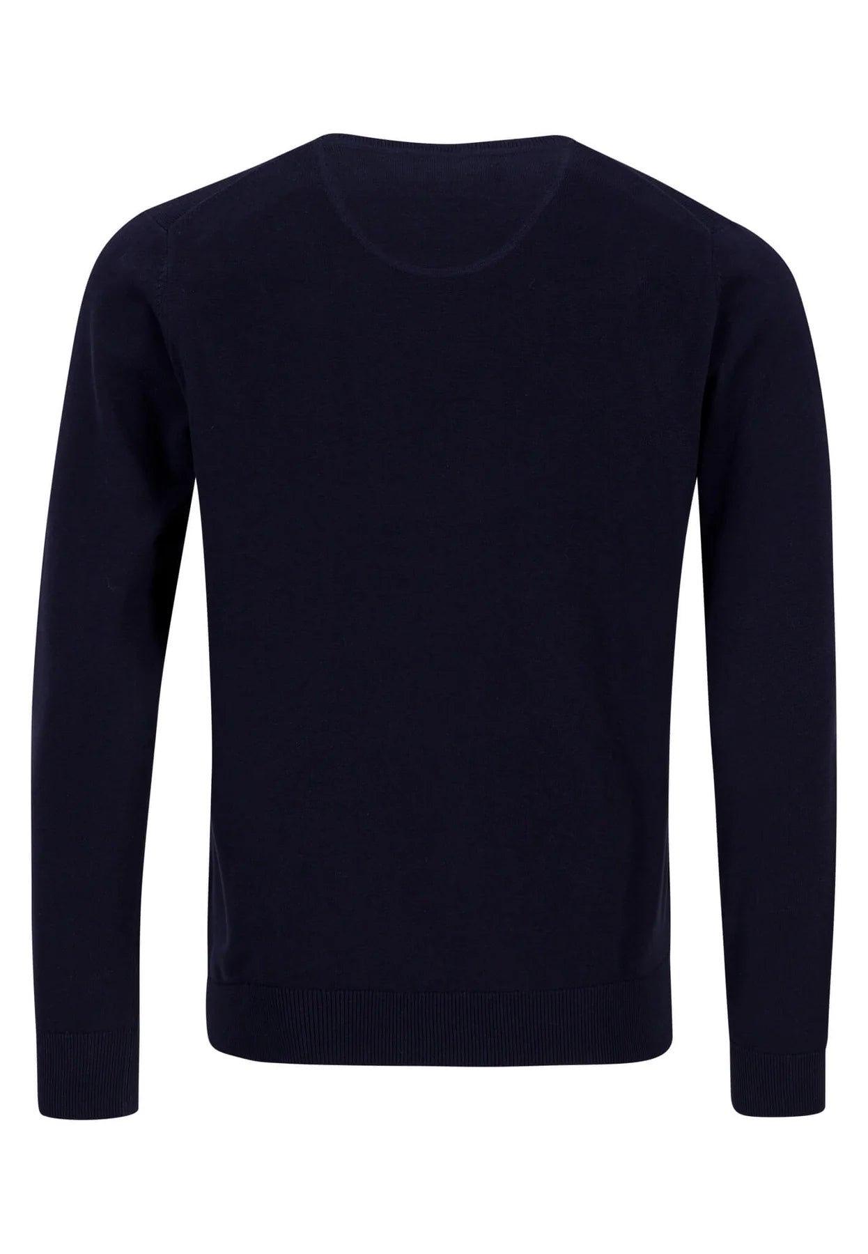 FYNCH-HATTON PURE COTTON ROUND NECK JUMPERS