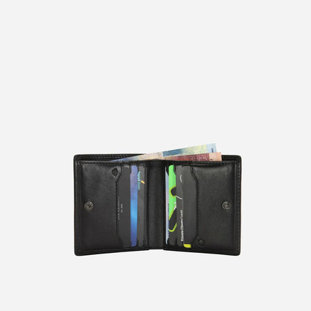 Jekyll and Hyde Slim Bifold Card Holder With Coin