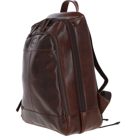 Ashwood Unisex Leather Backpack Tan : G-38 - Ladies from Leather Company UK