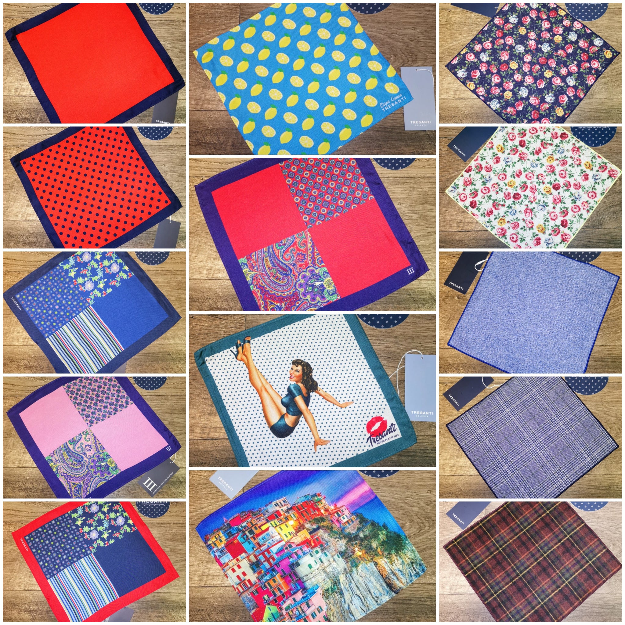 Tresanti Pocket Squares