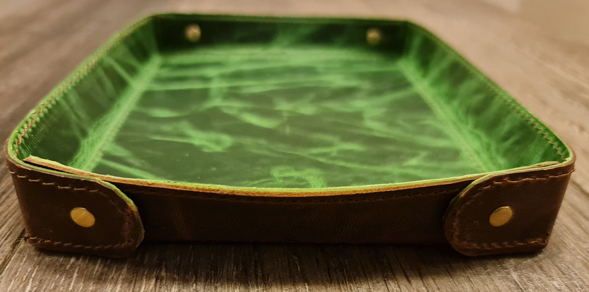 Retreat Clothing Handmade Leather Valet Tray