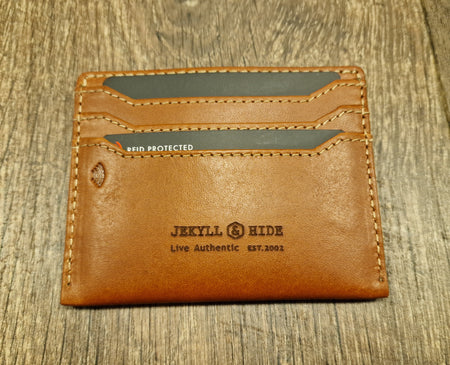 Jekyll & Hide ROMA LEATHER CARD HOLDER, TAN