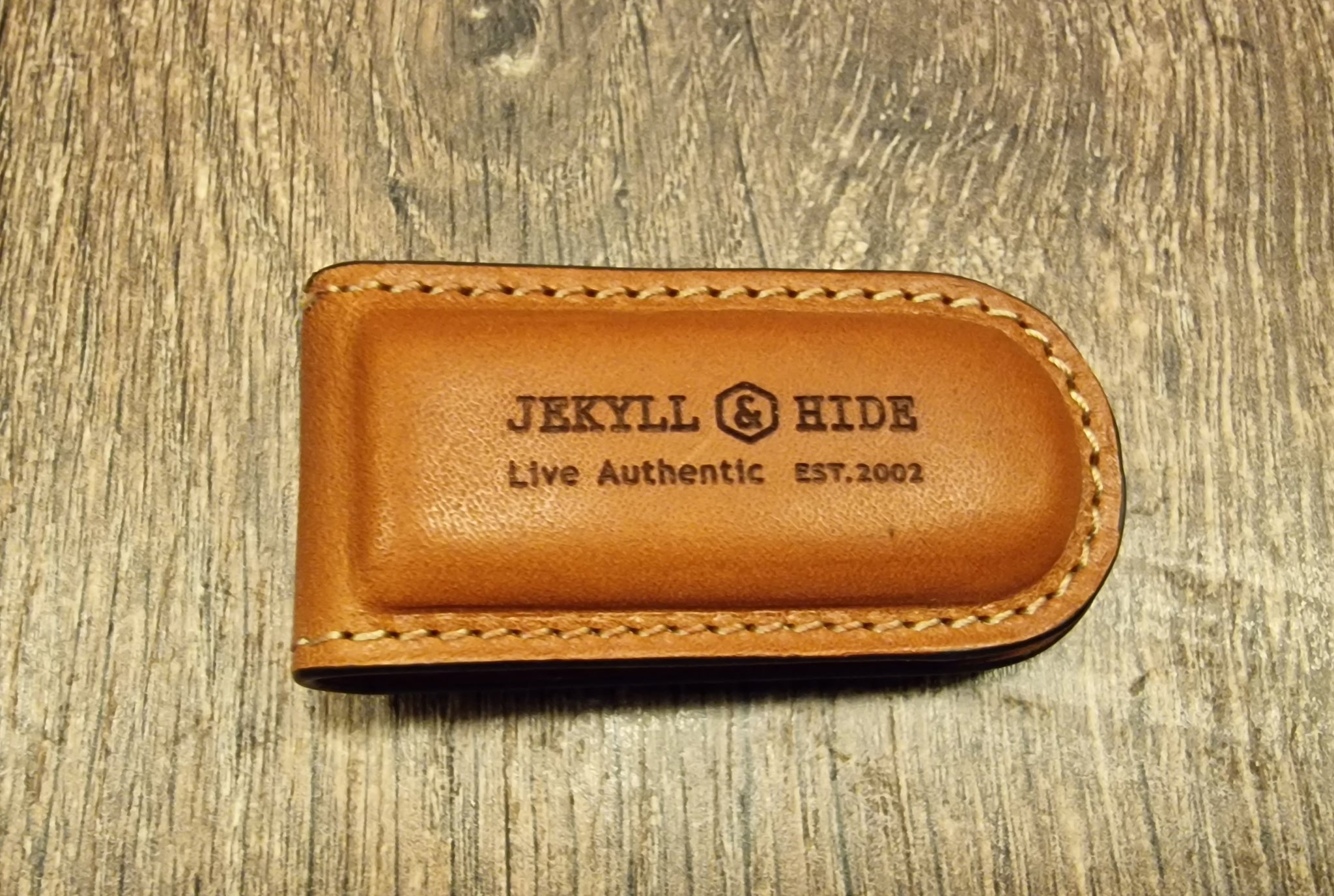 Jekyll & Hide ROMA MONEY CLIP, TAN