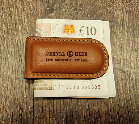 Jekyll & Hide ROMA MONEY CLIP, TAN