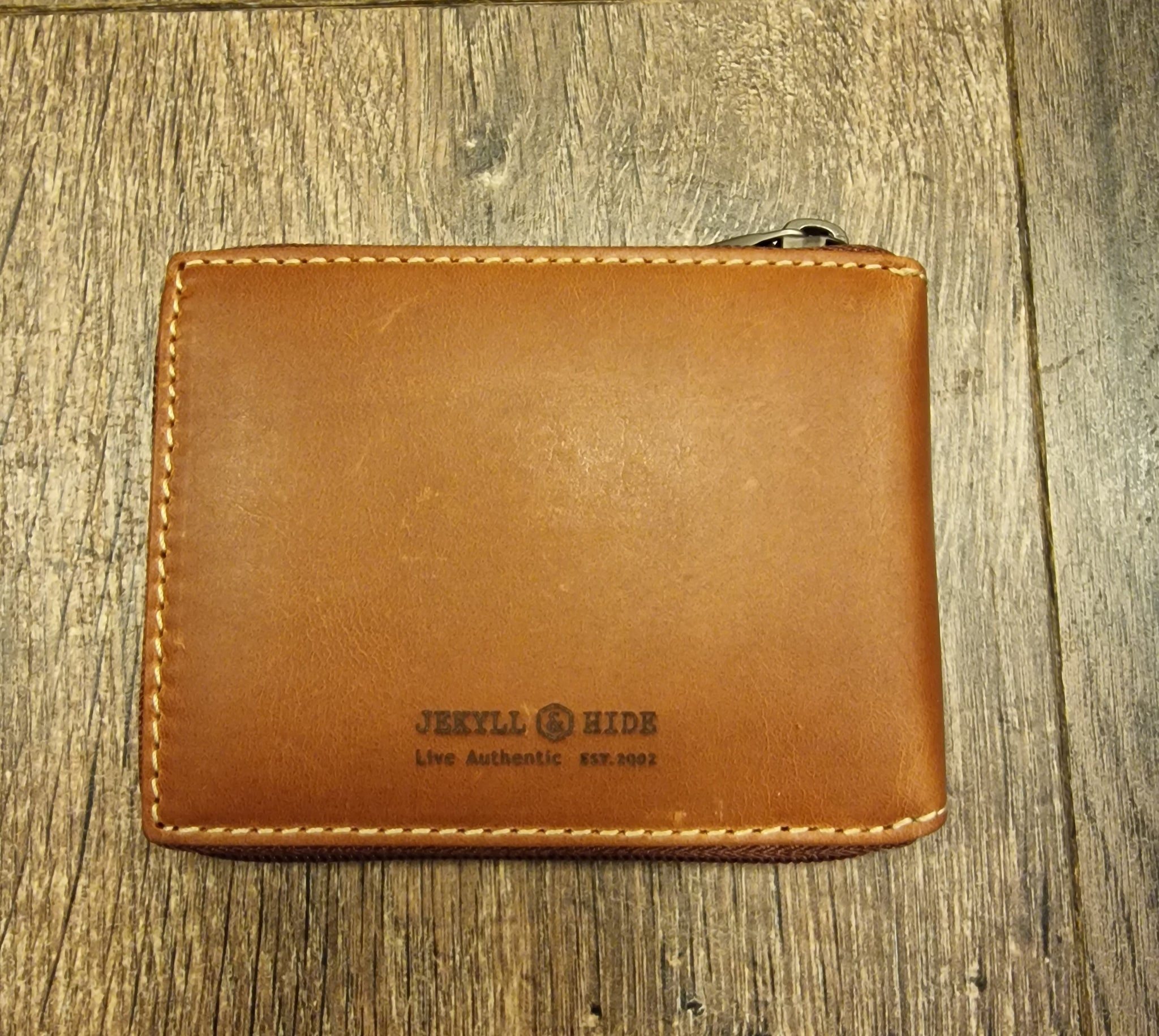 compact zip around wallet
