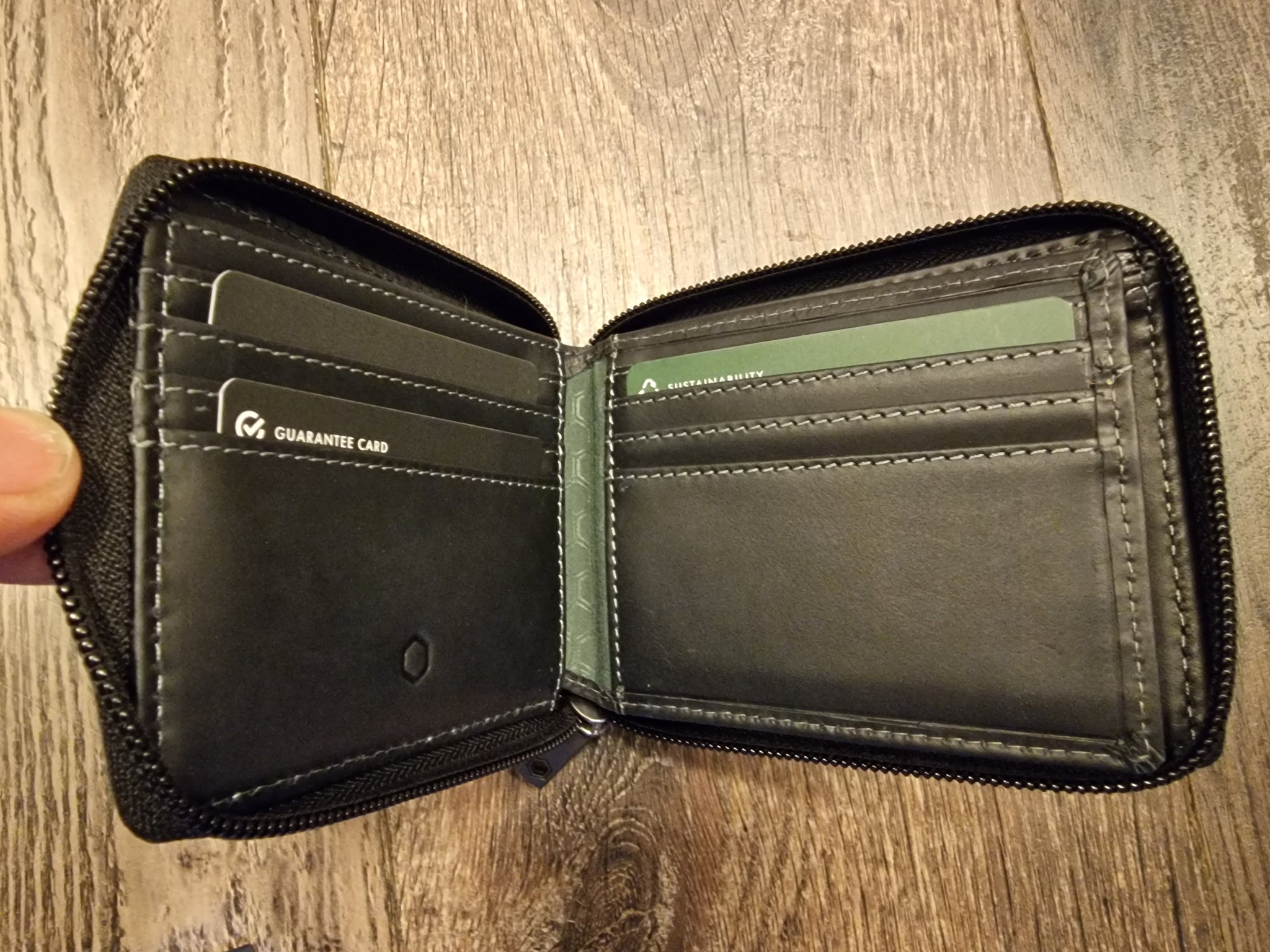 正規店仕入れの Y's TANNED LEATHER ZIP-AROUND COIN CASE コイン