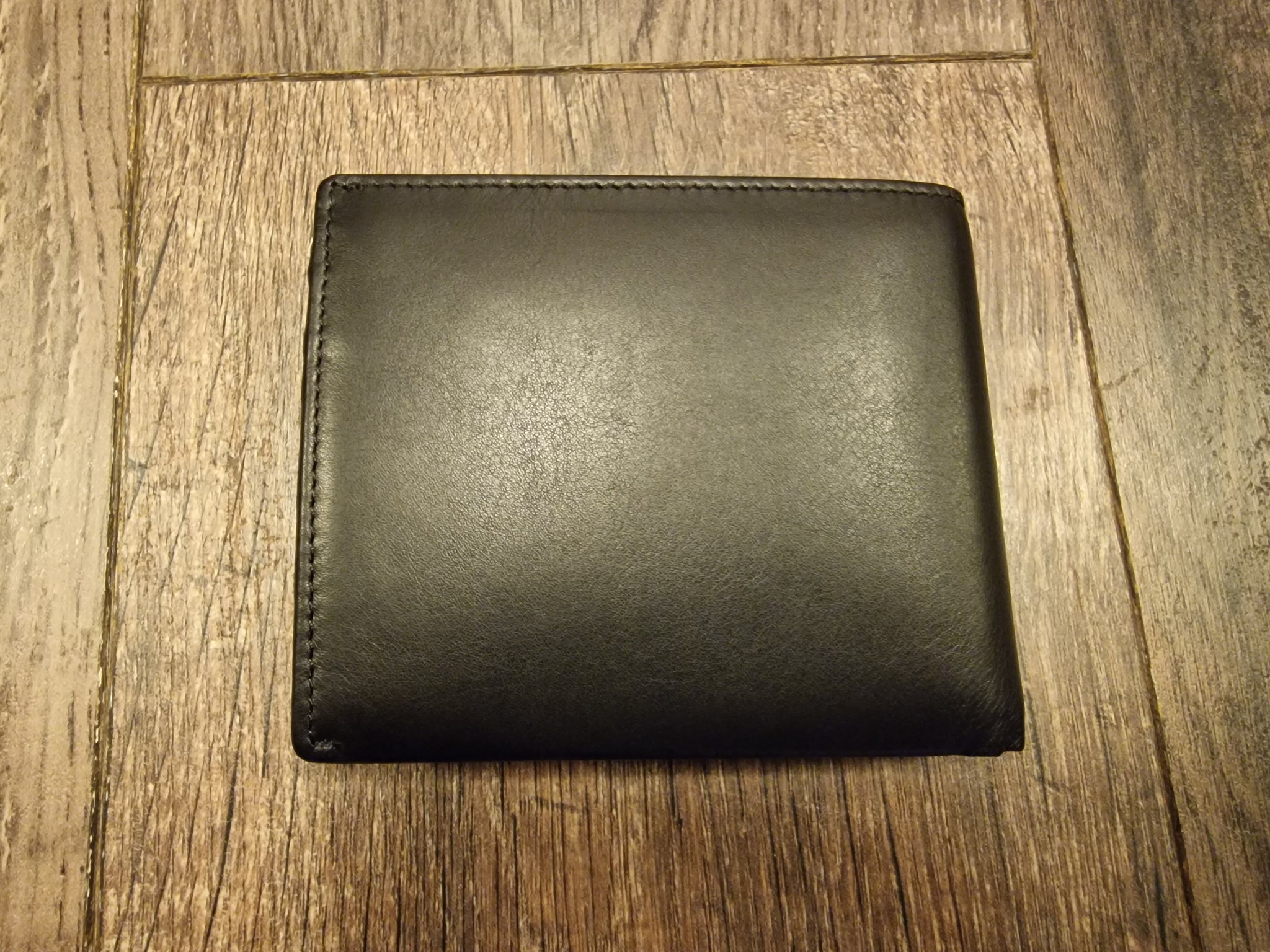 Jekyll & Hide MONACO LARGE BIFOLD WALLET WITH COIN, SOFT BLACK