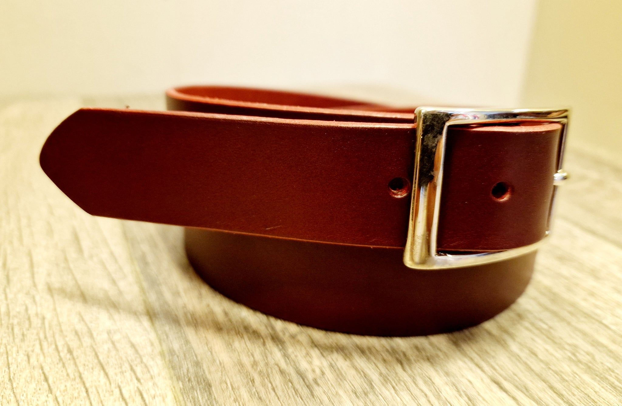 Retreat Clothing Burgundy Dress Belt