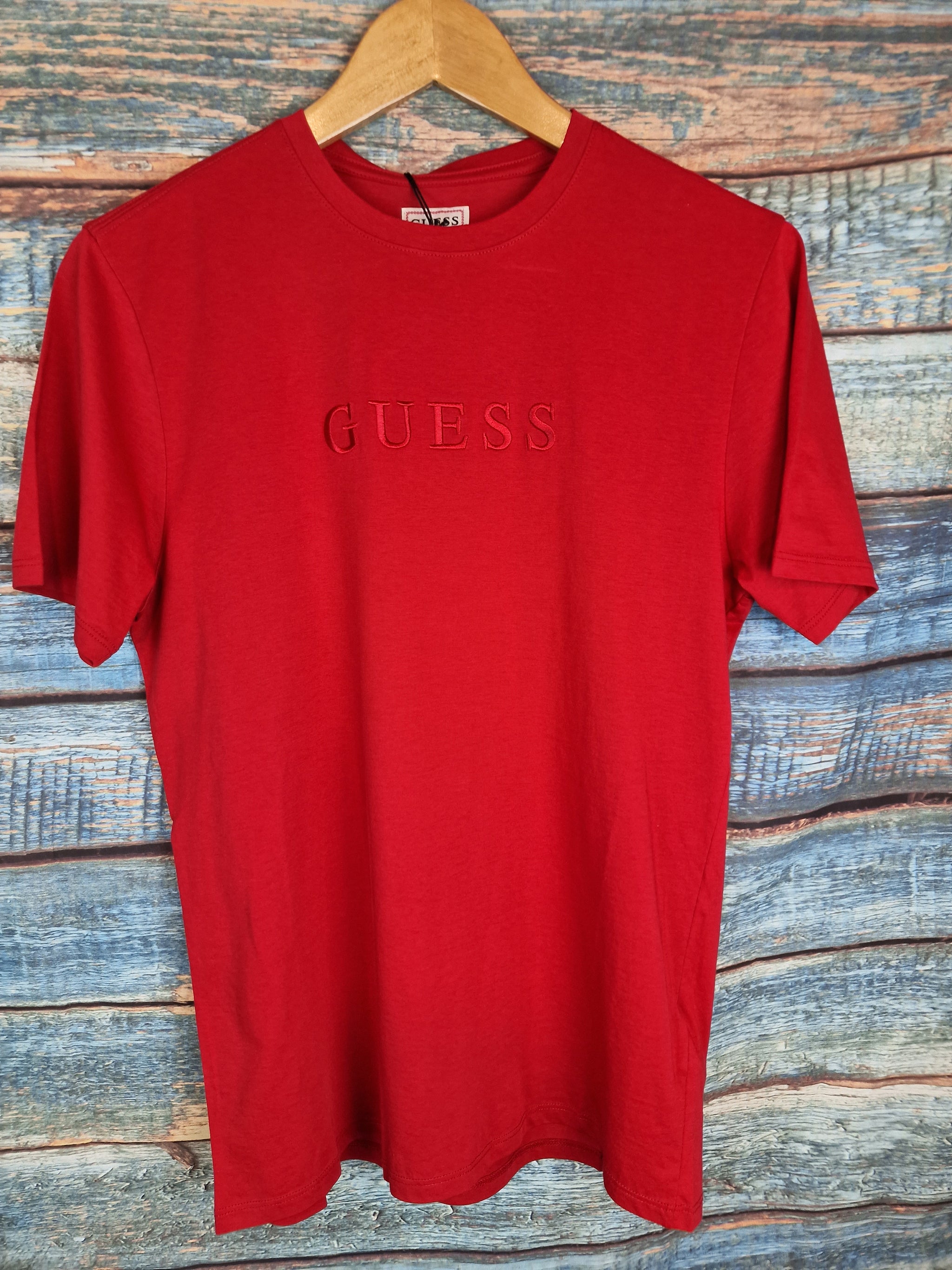 Guess Embroidered logo T-shirt