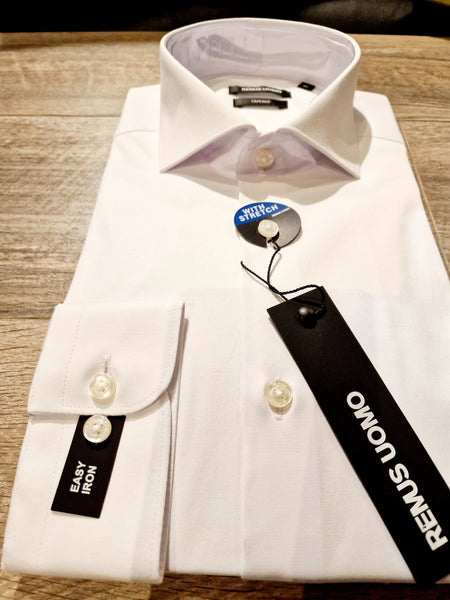 Remus Uomo Tapered Fit Cotton Stretch Shirt
