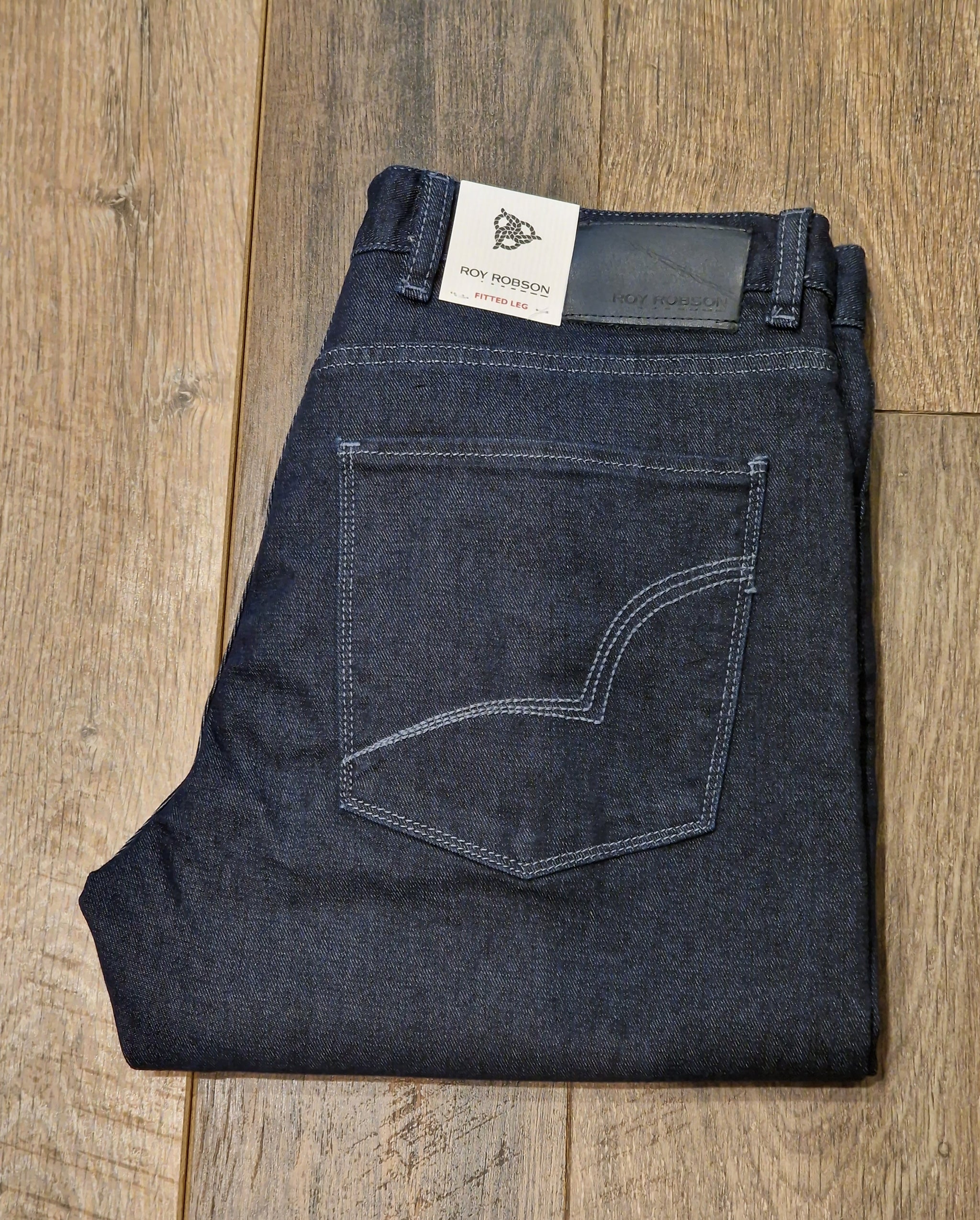 Roy Robson Slade Fitted Leg Clean Denim