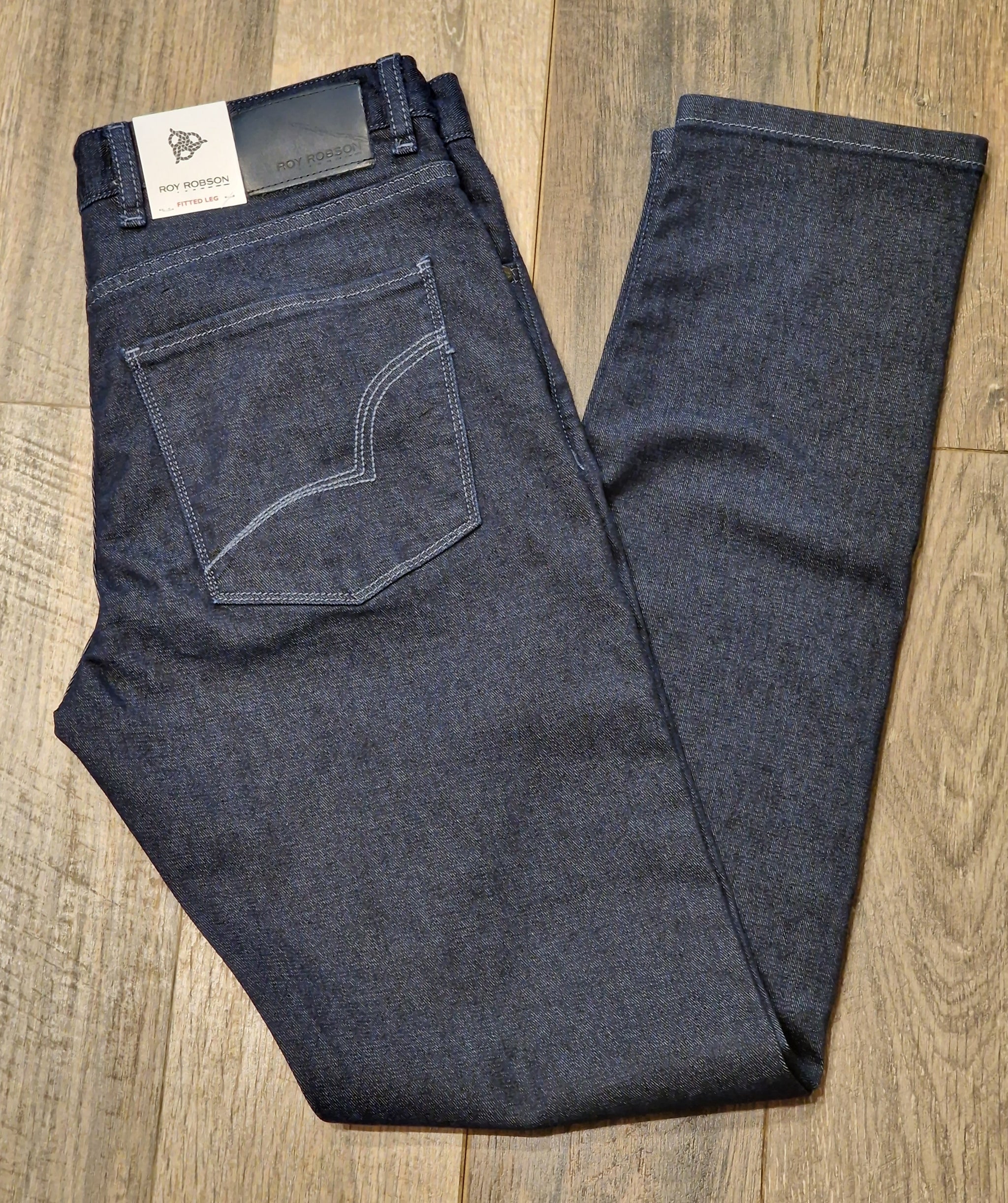 Roy Robson Slade Fitted Leg Clean Denim