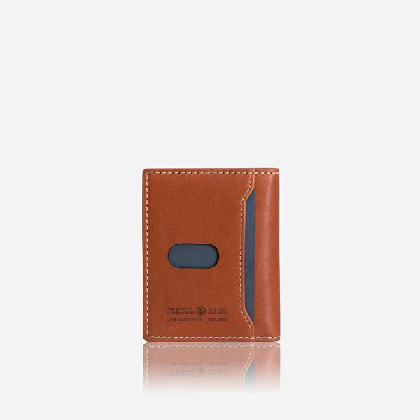 Jekyll & Hide ROMA SLIM BIFOLD CARD HOLDER, CLAY