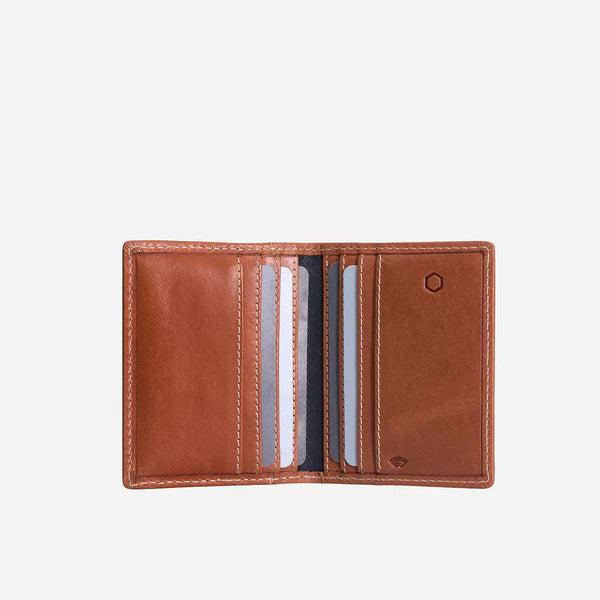 Jekyll & Hide ROMA SLIM BIFOLD CARD HOLDER, CLAY