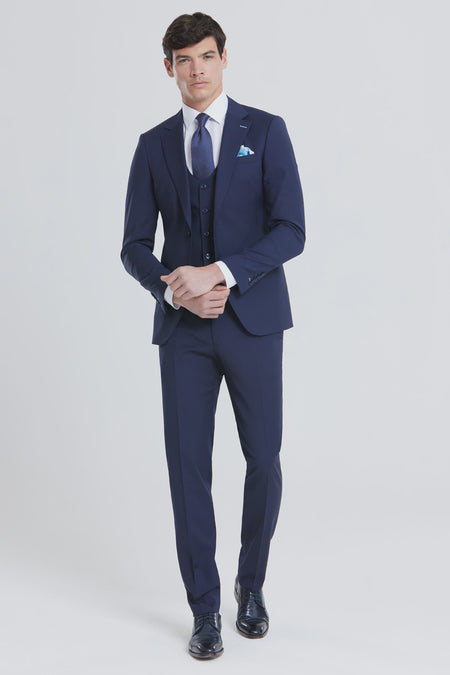 Benetti "Peter" 3 Piece Suit - INK