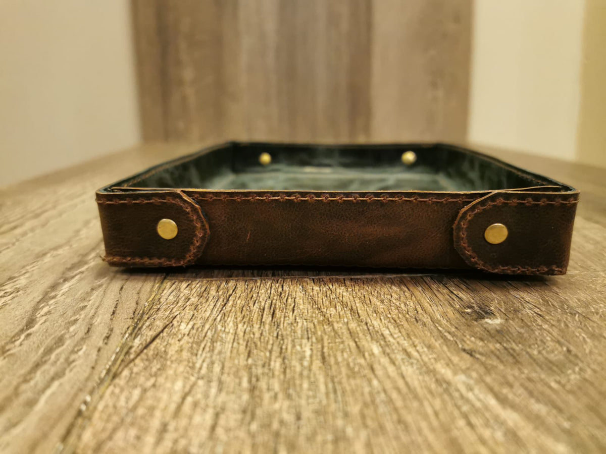 Retreat Clothing Handmade Leather Valet Tray