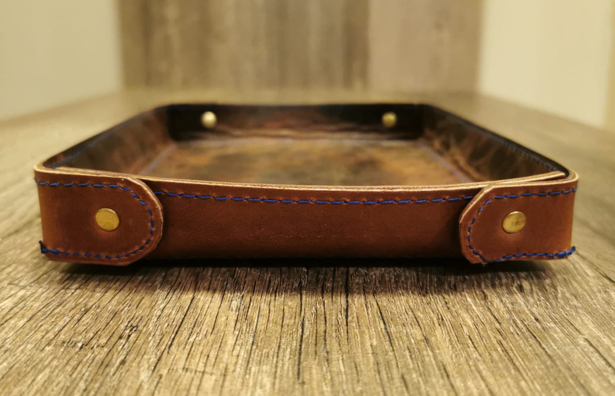 Retreat Clothing Handmade Leather Valet Tray