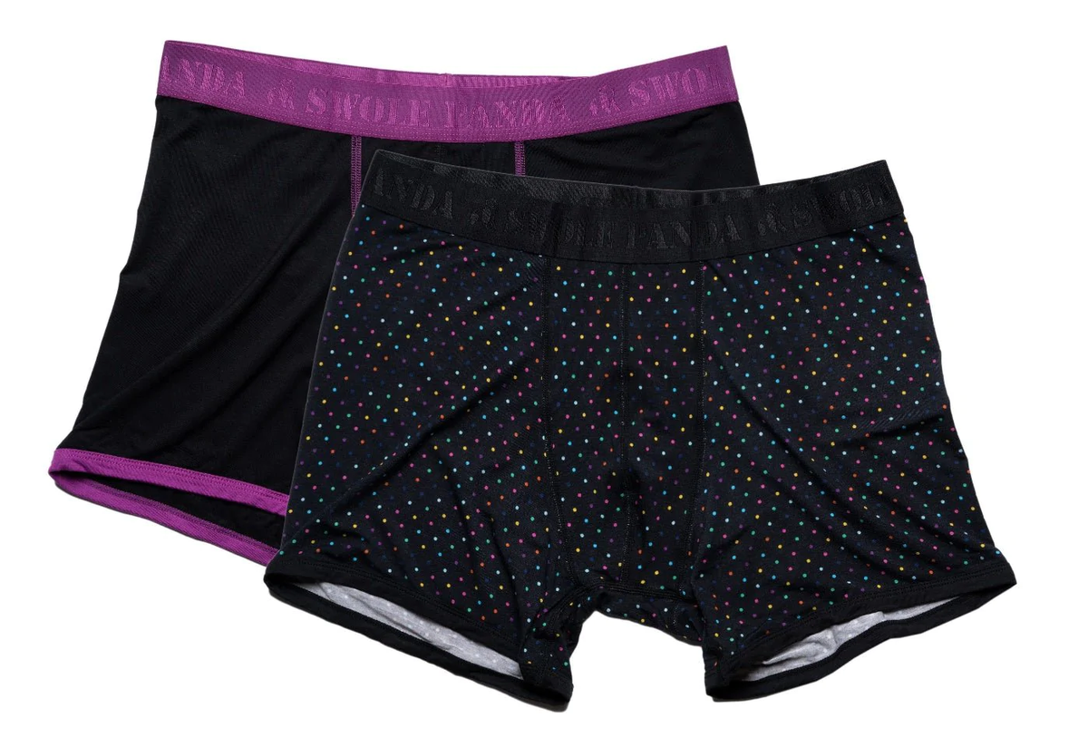 SWOLE PANDA BAMBOO BOXERS 2 PACK