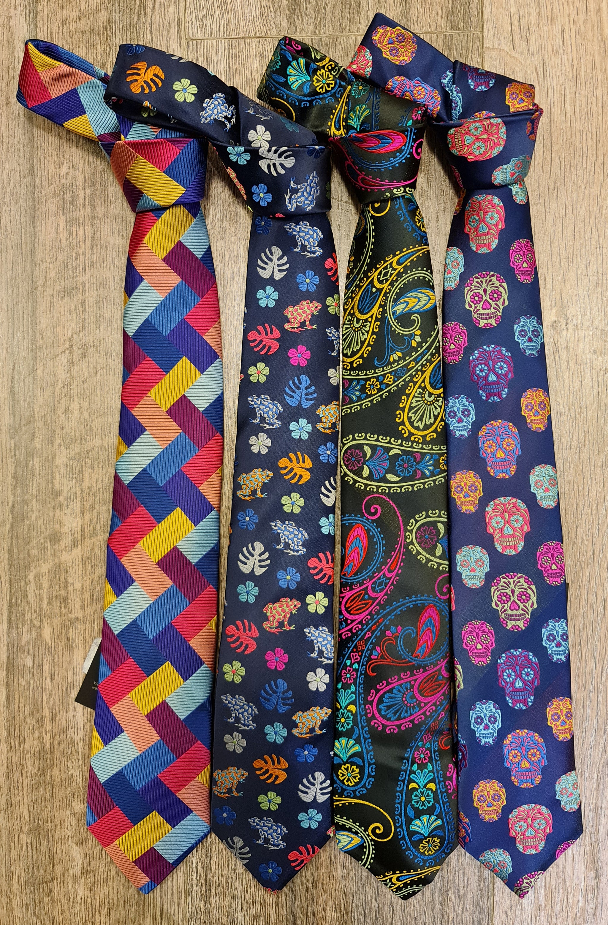 Limited Edition Silk ties from Van Buck England