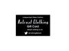 Retreat Clothing Gift Card