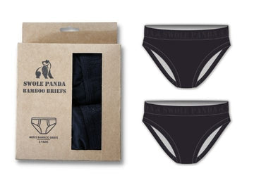 Swole Panda BAMBOO BRIEF TWIN PACK