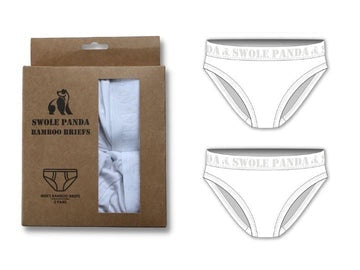 Swole Panda BAMBOO BRIEF TWIN PACK