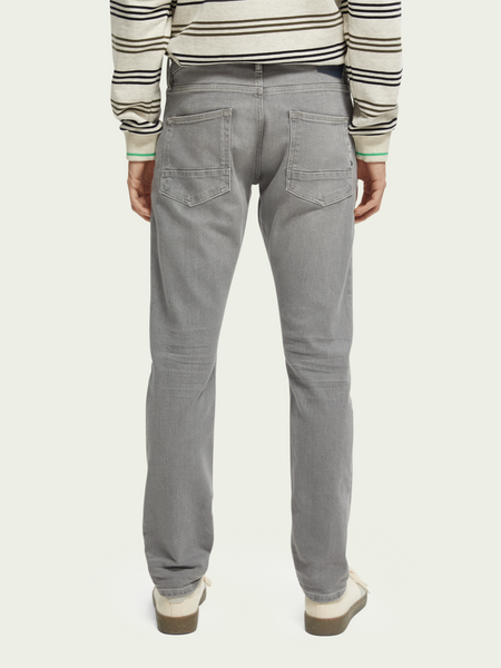 SCOTCH AND SODA Ralston regular slim fit jeans - Grey Stone