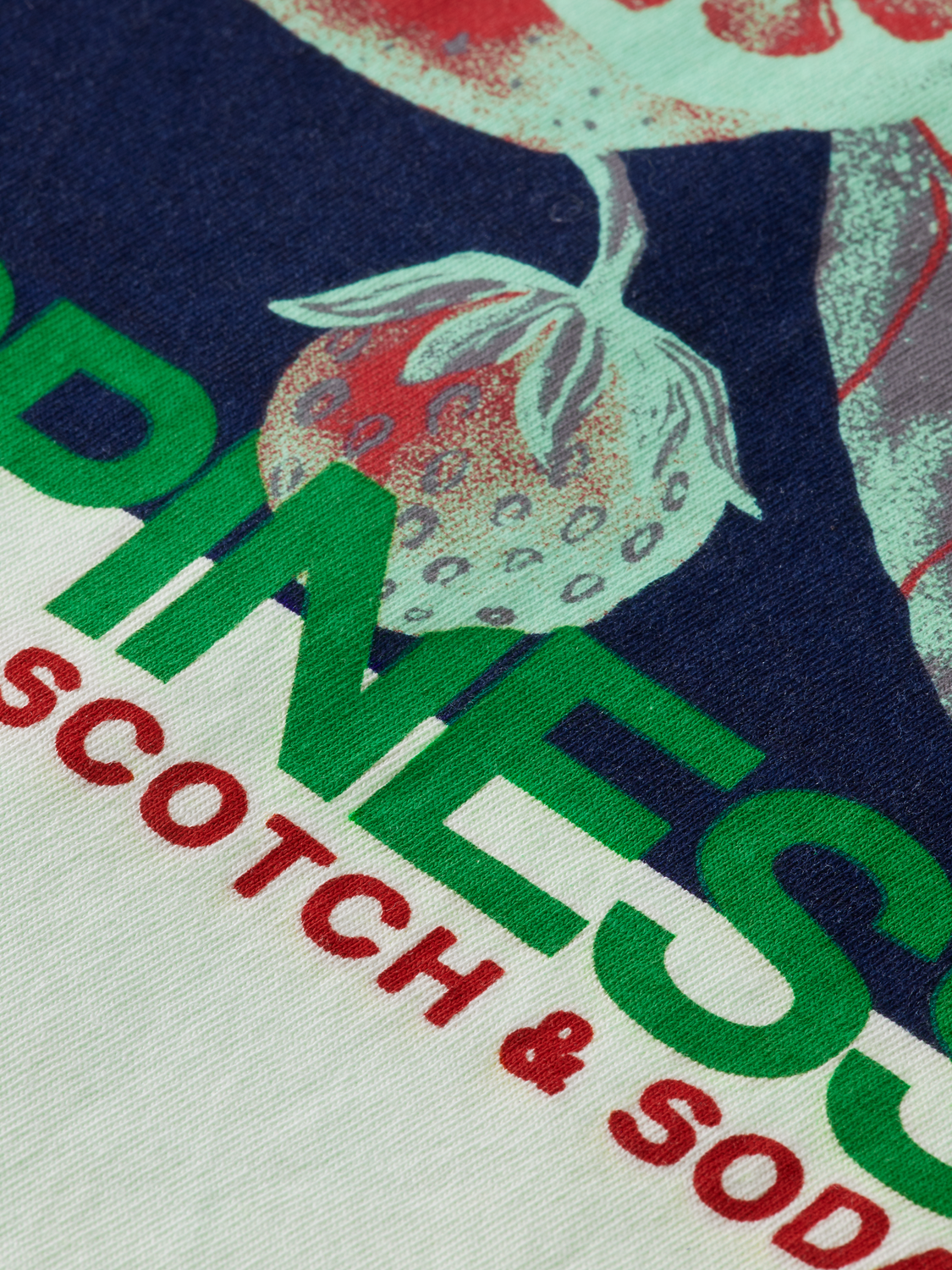 Scotch and Soda Artwork crewneck T-shirt